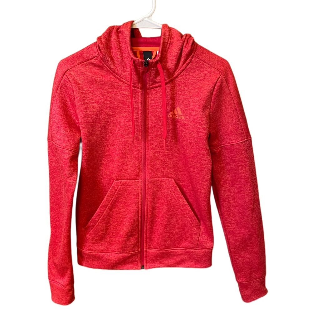 Women’s Adidas Mock-neck Zip-up Hoodie